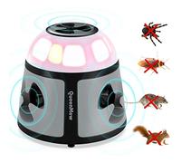 Ultrasuoni per Topi 360° Interni Repellente per Topi con Luce a LED Plug in Elettronico Dissuasori per Topi Roditori per Anti Ratti Antiparassitari