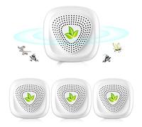 Ultrasuoni per Topi,Repellente Anti Zanzare Ultrasuoni Interno Dispositivo Anti Topi, Insetti, Zanzare, Scarafaggi, Ratti, Formiche, Ragni 4 Pack