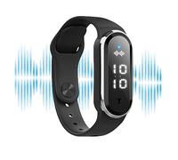 ultrasuoni Repellente Bracciale Repellenti Braccialetti Antizanzare Braccialetto Repellente per zanzare Fasce elettronico Orologio Intelligente Polso Wristband Ricarica USB Fit Adulti Bambini (Nero)