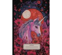 "Ultraviolet Unicorn Tales" Notebook: A Whimsical Blend of Fantasy and Tradition: 120 Pages, 6 x 9