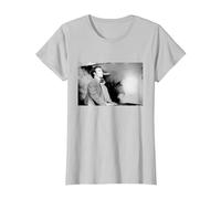 Ultravox Midge Ure Vienna TOTP 1981 di Virginia Turbett Maglietta, Donna, Argento, M