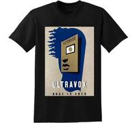 Ultravox Rage in Eden Retro Vintage Mens Unisex 100% Cotton Short-Sleeve T-Shirts Black L