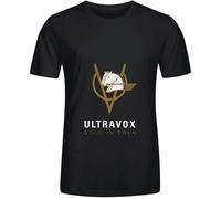 Ultravox Rage in Eden Rock Mens O Neck Cotton t Shirt Black L