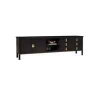 ULTRAWAVE Gabinetto del Centro di Intrattenimento Mobile Porta TV retrò in Legno Massello Antico, Mobile Porta TV di Alta Gamma for Soggiorno Supporto della Televisione(B:220CM*45CM*65CM)