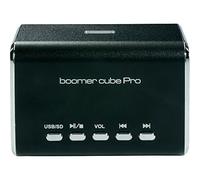 Ultron Aktivbox Boomer Cube Pro - Altoparlante stereo portatile, colore: Nero