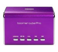 Ultron Aktivbox Boomer Cube Pro - Altoparlante stereo portatile, colore: Viola