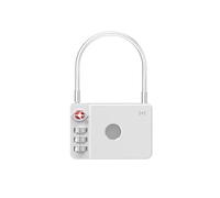 Ultron MiLock - Lucchetto con tag certificato compatibile con Apple, colore: Bianco