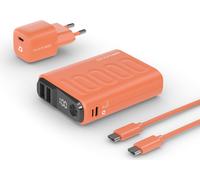 RealPower 390660 PB-10000 Power Pack Power bank 10000 mAh Li-Ion USB, USB-C® Ar