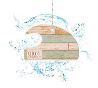 ulu LAGOON Coconut Surf Wax Scent Mini Wave Air Freshener Reclaimed