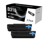 ULUCAN Cartuccia Toner B310 006R04378 Senza Chip, Compatibile per Stampante per Xerox B305 B310 B315 Cartucce Ad Alta Resa Sostitutive 15000 Pagine,Black-2 Pack