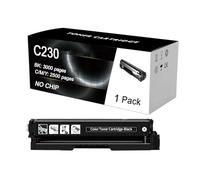 ULUCAN Cartuccia Toner Nero C230/C235 per Stampante per Xerox C230 C235 Ad Alta Resa 3000 Pagine, Senza Chip, Sostituzione 006R04383,Black-1 Pack
