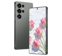 ULUCAN Cellulari sbloccati per S24 Ultra con penna integrata, smartphone impermeabile per esterni, 16 GB di RAM, 1 TB di ROM, display HD da 7,3 pollici, batteria da 8000 mAh, doppia SIM.,Green-1TB