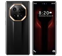 ULUCAN Mate70 RS Smartphone sbloccato, 16 GB di RAM, 1 TB di ROM, Android 14, schermo HD da 7,3", doppia SIM, fotocamera da 108 MP/72 MP, 8000 mAh,Black-1TB