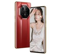 ULUCAN Mate70 RS Telefono sbloccato 5G, smartphone con Snapdragon8 Gen3 (10 core), Android 14.0 Cellulare 16 GB di RAM 1 TB di ROM/Face ID/Blocco impronta digitale/GPS,Red-1TB