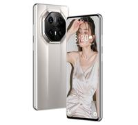 ULUCAN Mate70 RS Telefono sbloccato 5G, smartphone con Snapdragon8 Gen3 (10 core), Android 14.0 Cellulare 16 GB di RAM 1 TB di ROM/Face ID/Blocco impronta digitale/GPS,White-1TB