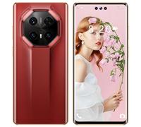 ULUCAN Smartphone 5G versione globale a basso prezzo da 7,3" per Mate70 RS, telefoni cellulari da 16 GB di RAM e 1 TB di ROM, telefono cellulare sbloccato Android 14, sblocco,Red-1TB