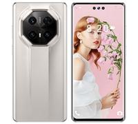 ULUCAN Smartphone 5G versione globale a basso prezzo da 7,3" per Mate70 RS, telefoni cellulari da 16 GB di RAM e 1 TB di ROM, telefono cellulare sbloccato Android 14, sblocco,White-1TB