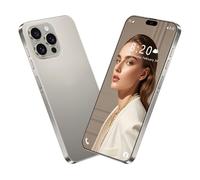 ULUCAN Smartphone I16 Pro Max con ricarica rapida per esterni, supporto multilingua senza SIM sbloccato, 16 GB di RAM, 1 TB di ROM, 8000 mAh, schermo HD da 7,3 pollici,Grey-1TB