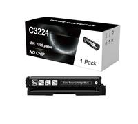 ULUCAN Sostituzione Cartuccia Toner Nero C3224 C3210K0 per Stampanti per Lexmark C3224dw C3326dw C3426dw MC3224adwe MC3224dwe MC3224i MC3326adwe MC3326i MC3426adw MC3426i,Black-1 Pack