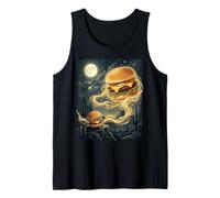 Ululando a Burger Divertente Burger Ossessione Amante Burger Canotta