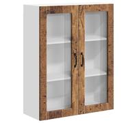 ULUYYUC Armadio da cucina in legno antico, 80 x 31 x 100 cm, design moderno con materiale in legno, durevole armadio da cucina con ante a cerniera, per piccola cucina, isola della cucina e zona pranzo