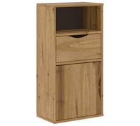 ULUYYUC Armadio Dispensa Credenza Soggiorno Moderno Mobiletti Cucina Mobiletto Bagno - Armadietto Laterale con Cassetto ODDA 40x24x79 cm Legno di Pino per Cucina Salotto Camera Da Letto Lavanderia