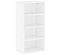 ULUYYUC Armadio Dispensa Credenza Soggiorno Moderno Mobiletti Cucina Mobiletto Bagno - Armadietto Laterale ODDA Bianco 40x24x79 cm Legno Massello Pino per Cucina Salotto Camera Da Letto Lavanderia