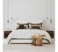 ULUYYUC Comodino moderno con cassetto in legno 36,5 x 30,5 x 38 cm, utilizzabile come tavolino per camera da letto, soggiorno, corridoio