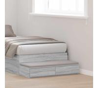 ULUYYUC Comodino moderno per camera da letto, 90 x 36,5 x 16,5 cm, materiale in legno Sonoma, cassetti push-to-open, robusto e salvaspazio, come tavolino per camera da letto e corridoio