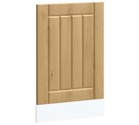 ULUYYUC Lucca - Mascherina per lavastoviglie, 45 x 1,5 x 67 cm, in legno di quercia artisana, resistente, impermeabile, facile da pulire, per angolo cottura, cucina singola o mini cucina