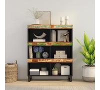 ULUYYUC Mobile 85 x 33 x 107 cm, con gambe in ferro massiccio industriale, per camera da letto, corridoio, soggiorno, comodino, moderno