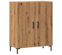 ULUYYUC Mobiletto da Cucina Mobiletto Cucina Salvaspazio Entrata Mobile Ingresso Moderno Madia Moderna - Credenza Rovere Artigianale 69,5x34x90 cm in Legno Multistrato per Cucina Soggiorno Ufficio