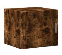 ULUYYUC Vetrina Cucina Mobiletto Cucina Salvaspazio Mobiletto Bagno Madia Moderna - Mobile a Parete Rovere Fumo 45x42,5x40 cm in Legno Multistrato per Cucina Lavanderia Salotto Soggiorno