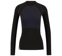 Ulvang Peak Map Crew, maglia intima da sci da donna, nero/blu scuro 34(XS) Black/Navy Blue