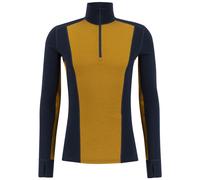 Ulvang Peak Map Half Zip, maglia intima da sci, uomo, blu scuro/cathay spice XL(54) Navy Blue/Cathay Spice