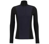Ulvang Peak Map Half Zip, maglia intima da sci, uomo, nero/blu scuro XL(54) Black/Navy Blue