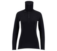 Ulvang Comfort 200, maglia intima da sci con collo a tartaruga, donna, nero 42(XL) Black/Black