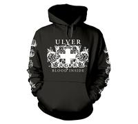 ULVER - BLOOD INSIDE (BLACK) BLACK Hooded Sweatshirt X-Large