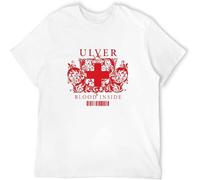 Ulver Blood Inside Men's T Shirt Unisex Casual Graphic Tops White S