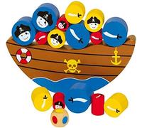 Ulysse 3836 Equilibrio Pirata Gioco Barca 15 Parti Legno Bilanciamento