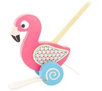 Ulysse 4100 - Giocattolo a Spinta, Motivo: Fenicottero, Colore: Rosa