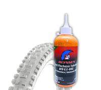Ulysses Bike, 500 ml Lattice Liquido Sigillante Antiforatura Senza ammoniaca per Copertone Tubeless MTB e E-Bike