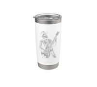 Ulysses S Grant Chitarra Bicchiere termico in acciaio inox doppia parete