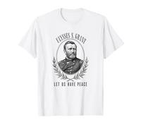 Ulysses S Grant Ci ha permesso di Avere Pace Ritratto Storico Maglietta