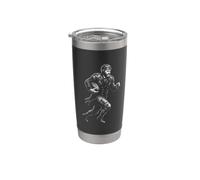 Ulysses S Grant - Pallone da calcio Bicchiere termico in acciaio inox doppia parete