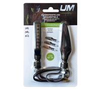 UM Indicatori di direzione sequenziali LED 7LED SMD / 12 V, 2 W, omologati anteriore e posteriore