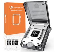 UM UNIQUEME per Apple Watch SE2/SE/9/8/7 40/41 MM Pellicola Protettiva - EPU Flessibile, Zero bolle, Riparazione automatica, Trasparente HD, Protezione Schermo per iWatch 40/41 MM - 4 Pezzi