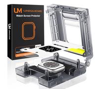 UM UNIQUEME per Apple Watch Serie 44/45 mm protezione dello schermo-TPU flessibile per la protezione dello schermo di iwatch 44/45 mm, senza bolle, trasparente HD, copertura completa-4 pezzi