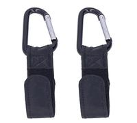 Uma Ganci per Passeggino, Clip Universali per Passeggino e Ganci Clip per Moschettone per Regolabile per Appendere Borse per Pannolini