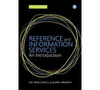 Uma Hiremath Kay Ann Cassell Reference and Information Services (Tascabile)
